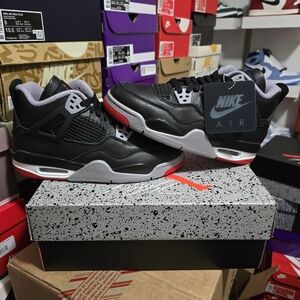 Jordan 4 Bred Reimagined Size 5y Brand New